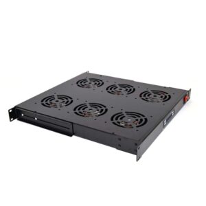 ares vision dual cooling fans for 19'' wide standard server cabinet/rack (six fans)