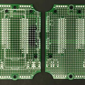 qBox DIY IOT Enclosure Plus Kit (One SMA), IOT Enclosure for Arduino MKR Feather ESP32 Cellular LoRa WiFi Board, Waterproof IP65 Enclosure with Glands, prototyping PCB, connectors Set and SMA