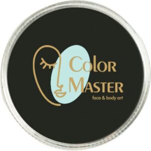 colormaster face and body paint (water-based) black (30gm) non-toxic high-quality paint for children and adults halloween makeup, costumes, festivals