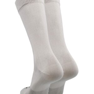 TCK Skate Liner Hockey Socks Crew Length (Grey, Small)