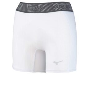 Mizuno Women's Sliding Short, White, X-Small US