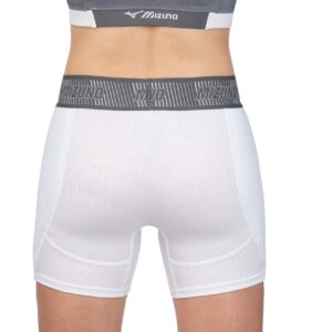 Mizuno Women's Sliding Short, White, X-Small US