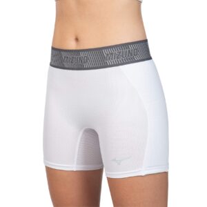 Mizuno Women's Sliding Short, White, X-Small US