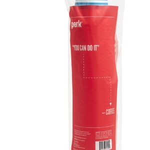 Perk PK54367CT Paper Hot Cup, 12 Oz., White/Blue, 500/Carton