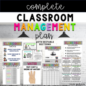 complete classroom management plan