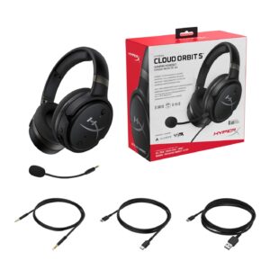 HyperX Cloud Orbit S-Gaming Headset, Head Tracking, Compatible with PC, Xbox One, PS4, Mac, Mobile, Nintendo Switch, Planar Magnetic headphones (HX-HSCOS-GM/WW) (Renewed)