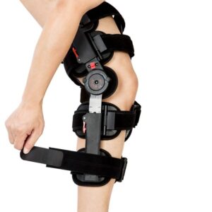 kefit hinged knee brace rom, knee support for torn acl, meniscus tear, pcl, surgery recovery, adjustable post op knee immobilizer, leg stabilizer for man and women