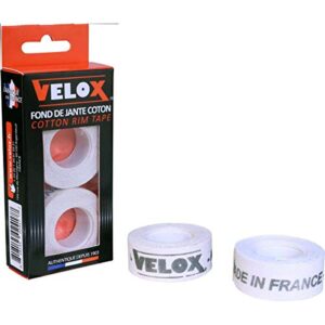 velox 19mm x 2m rim tape - 2pk box, white