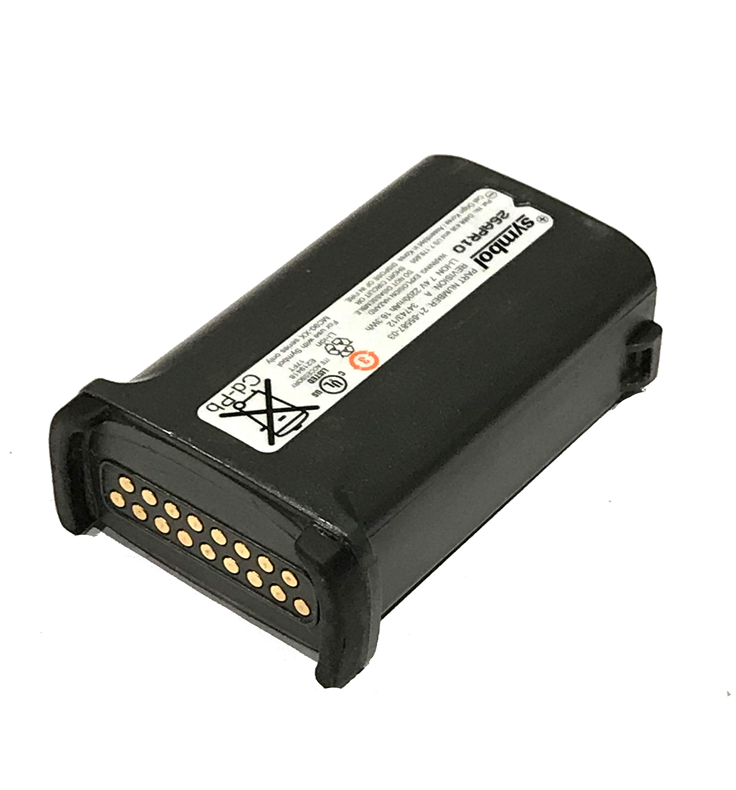 Symbol Pack of 5 x Battery MC9000 Series MC9050 MC9060 MC9090 MC9190 MC92N0 Barcode Scanner 82-111734-01-7.4v 2400mAh