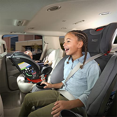 Britax One4Life ClickTight All-In-One Car Seat – 10 Years of Use – Infant, Convertible, Booster – 5 to 120 Pounds, Spark Premium Soft Knit Fabric [Amazon Exclusive]