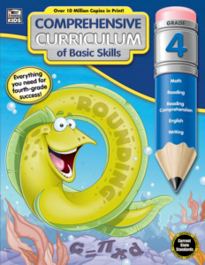 carson dellosa | comprehensive curriculum of basic skills workbook | grade 4, printable