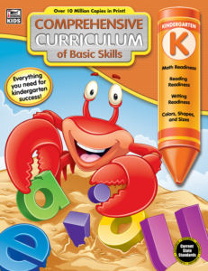 carson dellosa | comprehensive curriculum of basic skills workbook | grade k, printable