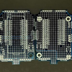 qBoxMini DIY IOT Enclosure Plus Kit (One SMA), IOT Enclosure for Arduino MKR Feather ESP32 Cellular LoRa WiFi Board, Waterproof IP65 Enclosure with Glands, prototyping PCB, connectors Set and SMA