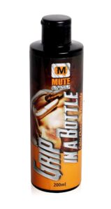 mute liquid athletic chalk with rosin, 200 milliliter refill