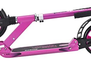 New Bounce Kick Scooter - Scooter for Ages 8 and Up with Adjustable Handlebar - The Ultimate Sport Scooter is Perfect for Bigger Children and Adults Weight Limit 200Lbs (Pink)