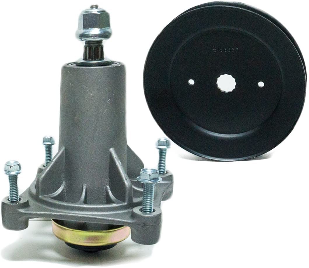 EPR 2PK Spindle Pulley Kit for Husqvarna 42 46 Inch Deck 2146XLS 2246LS 2346XLS LT1942 RZ4216 532195945 187292