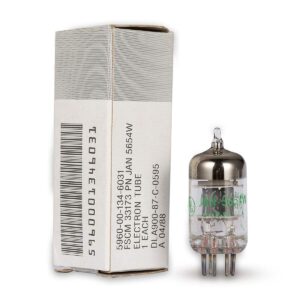 Matched Pair 7-Pin GE JAN 5654W Vacuum Tubes Upgrade for 6AK5/6J1/6Ж1/ EF95/6J1P