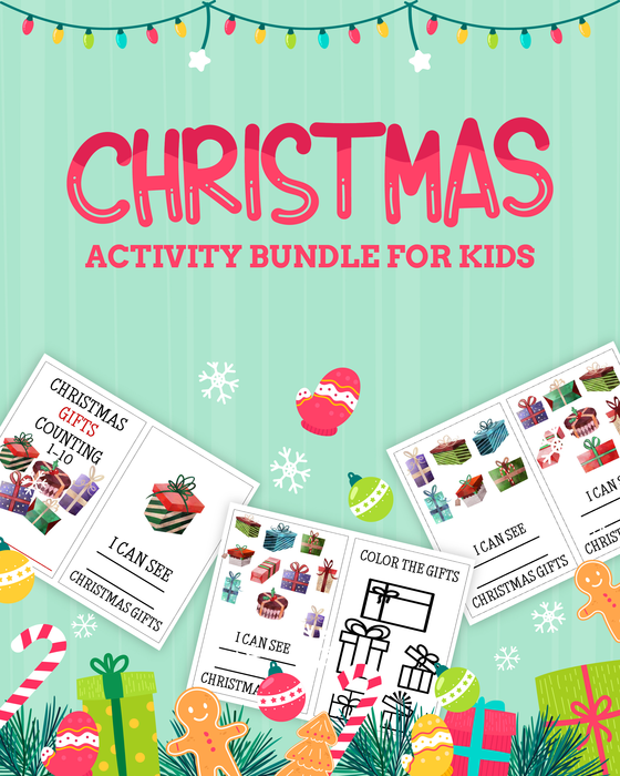 Christmas Activity Bundle For Kids