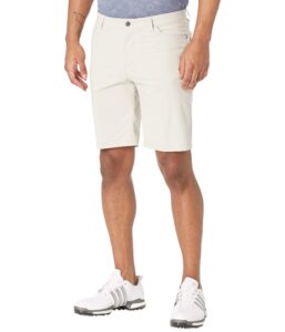 adidas golf men's go-to 5-pocket primegreen golf short, brown, 42"