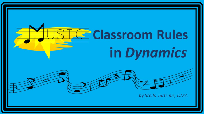 Music Classroom Rules in Dynamics for General Music