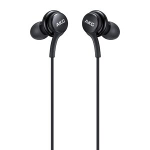 Samsung AKG Wired USB Type-C Earphones EO-IC100BBEGWW Black (Black) (Renewed)