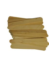 spa stix - std114 number 2-500ct-2mas natural wooden jumbo craft stix. pack of 500