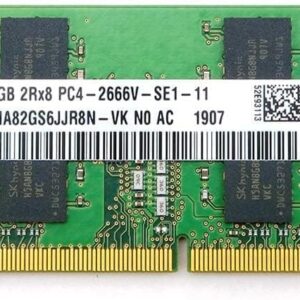 SK HYNIX 16GB 2RX8 DDR4 SO-DIMM PC4-21300 2666MHZ Memory Module HMA82GS6JJR8N-VK