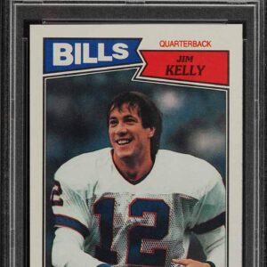 1987 Topps Football Jim Kelly Rookie Card RC #362 PSA 9 Mint