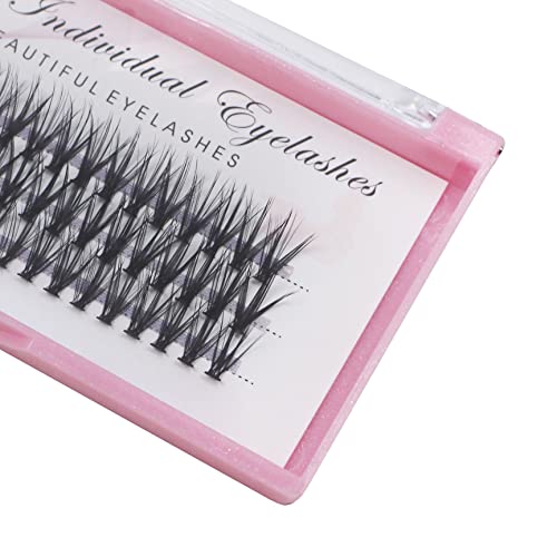 Bodermincer Grafting False Eyelashes 20D Soft 0.07 C Curl Lash Clusters Lash Extension Kit Individual Eyelashes Silk False Eye Lashes Extensions (16mm)