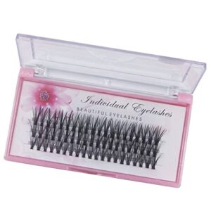 Bodermincer Grafting False Eyelashes 20D Soft 0.07 C Curl Lash Clusters Lash Extension Kit Individual Eyelashes Silk False Eye Lashes Extensions (16mm)