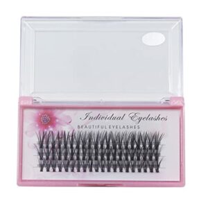 Bodermincer Grafting False Eyelashes 20D Soft 0.07 C Curl Lash Clusters Lash Extension Kit Individual Eyelashes Silk False Eye Lashes Extensions (16mm)