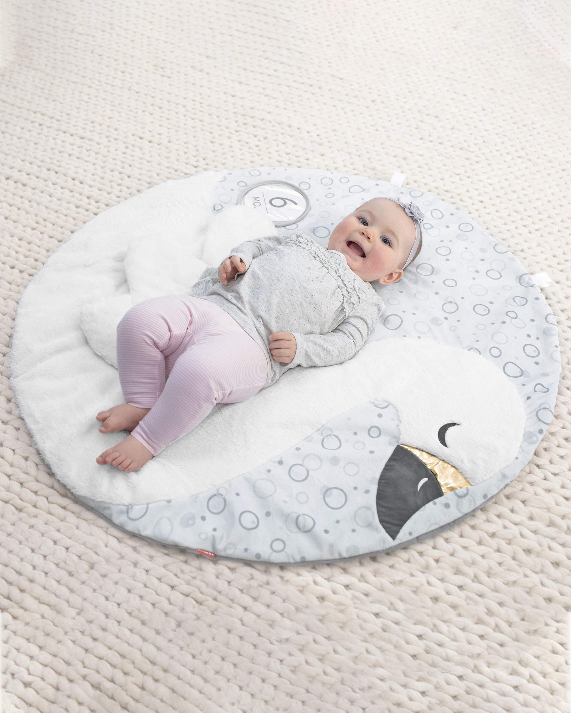 Skip Hop Baby Milestone Blanket, Little Swan
