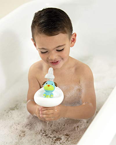 Skip Hop Baby Bath Toy, Zoo Squeeze & Shower Dog (Discontinued by Manufacturer)