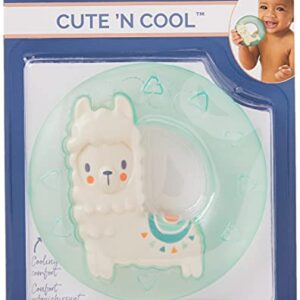 Itzy Ritzy Water-Filled Teether; Cute 'N Cool Llama Water Teether is Textured on Both Sides to Massage Sore Gums; Can Be Chilled in Refrigerator, Llama