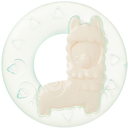 Itzy Ritzy Water-Filled Teether; Cute 'N Cool Llama Water Teether is Textured on Both Sides to Massage Sore Gums; Can Be Chilled in Refrigerator, Llama