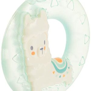 Itzy Ritzy Water-Filled Teether; Cute 'N Cool Llama Water Teether is Textured on Both Sides to Massage Sore Gums; Can Be Chilled in Refrigerator, Llama