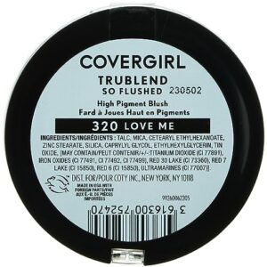 COVERGIRL Trublend So Flushed High Pigment Blush, Love Me, 0.33 Oz