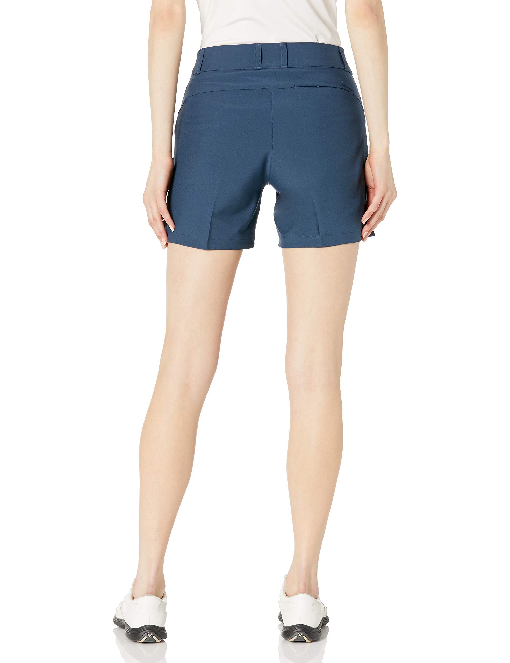 adidas Golf Women's 5-inch Primegreen Golf Short, Navy, 4