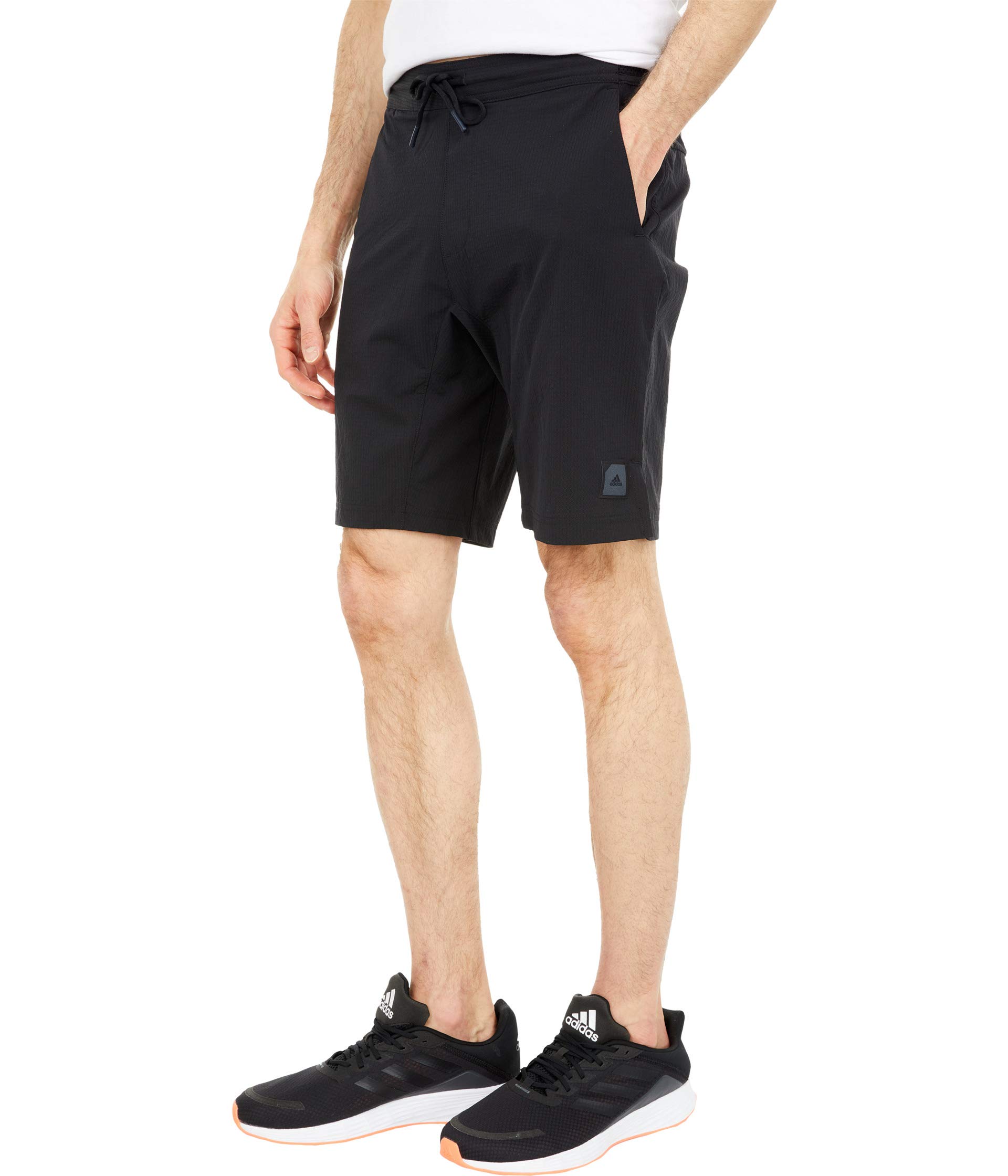 adidas Golf Men's Adicross Hybrid Recycled Polyester Golf Short, Black, Small