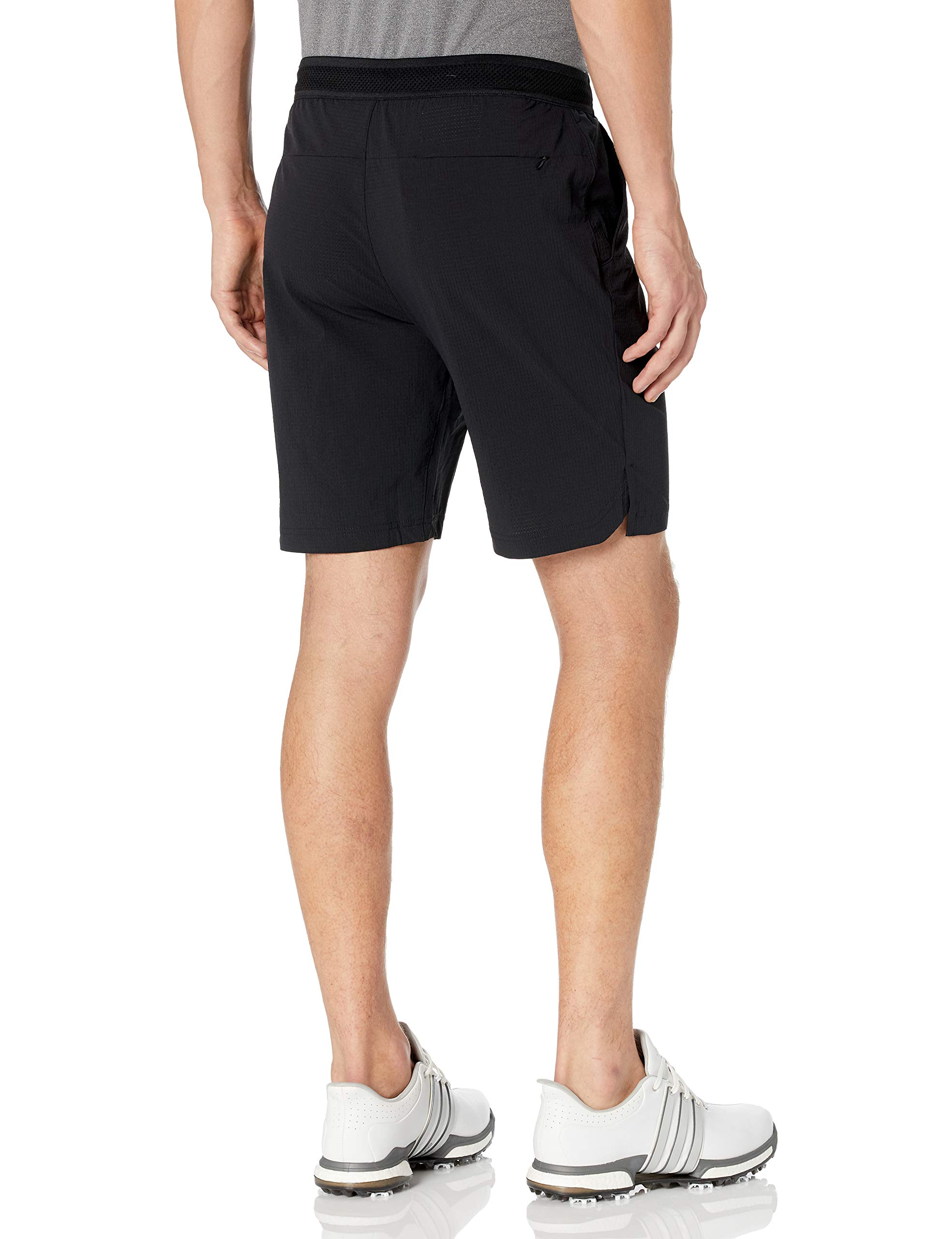 adidas Golf Men's Adicross Hybrid Recycled Polyester Golf Short, Black, Small