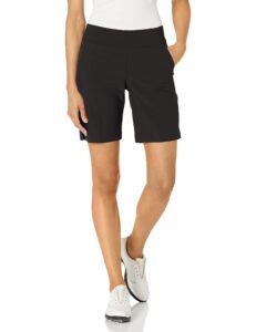 adidas golf women's modern bermuda golf short, black, medium