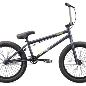 Mongoose Legion L80 Freestyle BMX Bike for Advanced-Level Riders, Adult Men Women, 4130 Chromoly Frame, and 20-Inch Wheels, Dark Blue