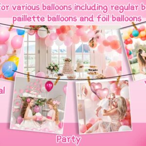 AerWo 130Pcs Balloon Pump Electric Balloon Air Pump Inflator, Portable Dual Nozzle Electric Balloon Blower with 100 PCS Balloons, Tying Tool and Balloon Arch Kit for Party Birthday Wedding Decoration