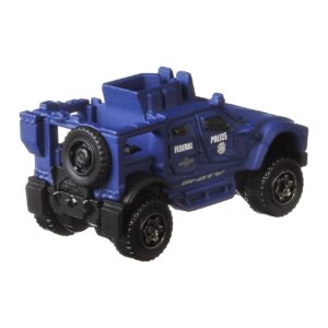 Matchbox 2020 MBX Jungle OshKosh Defense M-ATV, Blue 70/100