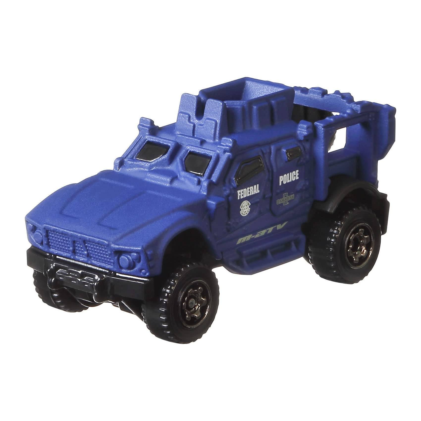 Matchbox 2020 MBX Jungle OshKosh Defense M-ATV, Blue 70/100