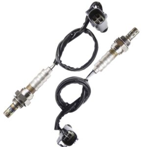 higherbro 2pcs oxygen o2 sensor for 2005 2006 2007 ford focus 2.0l upstream + downstream