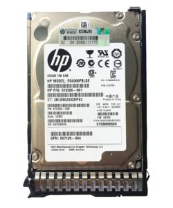 hpe 300gb eg0300fblse 619286-001 9te066-035 st9300605ss 10k sas 6gbps 2.5" sff with hpe tray