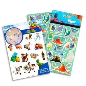 Disney Alphabet Book Bundle Disney Board Books Set ~ 26 Disney Pixar Alphabet Learning Books Disney Board Books For Toddlers with Stickers (Disney Educational Books)