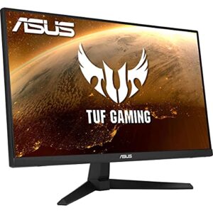 asus tuf gaming vg27aql1a 27” hdr monitor, 1440p wqhd (2560 x 1440), 170hz (supports 144hz), ips, 1ms, g-sync compatible, extreme low motion blur sync, hdr400, 130% srgb, eye care, hdmi displayport