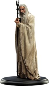 weta workshop polystone - lord of the rings - saruman the white